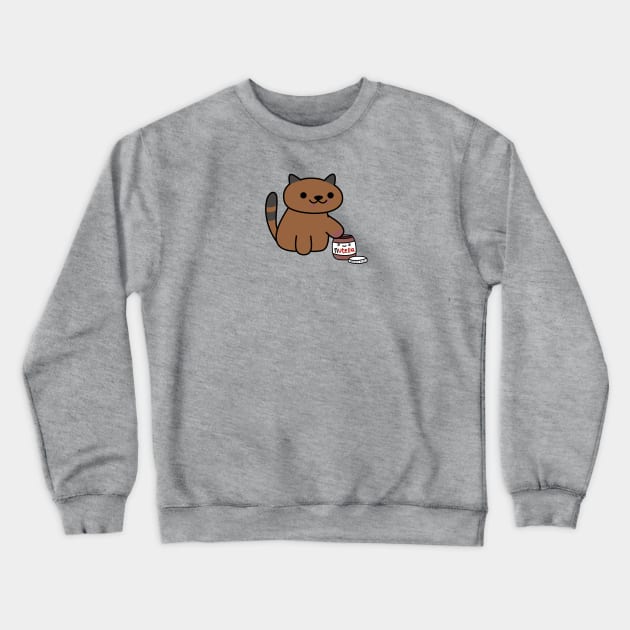 Ganache vs. Nutella Crewneck Sweatshirt by The Lemon Stationery & Gift Co